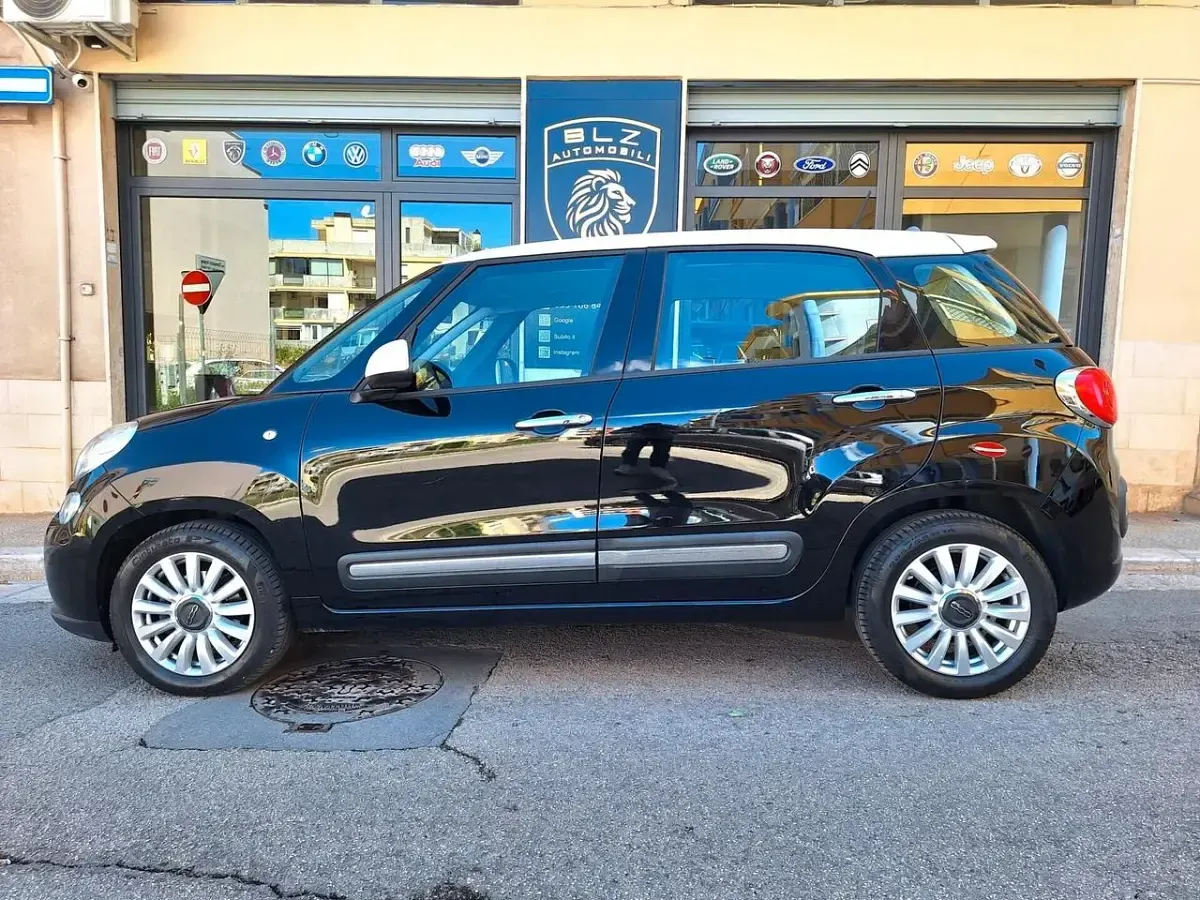 Usata Fiat 500L Living 84 CV (61 kW) 2015 Nero Monovolume