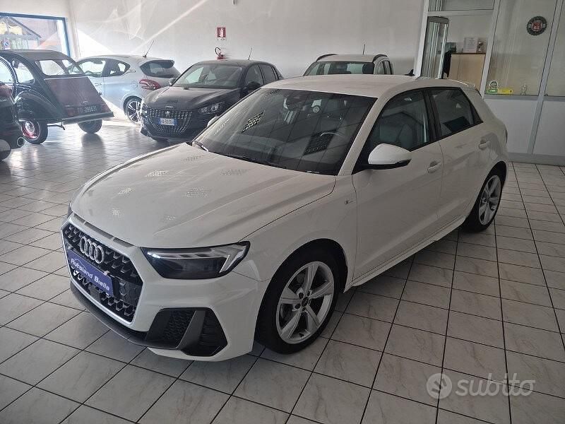 Bianco Usata 2024 Audi A1 S-Line Tre volumi | 26.000 € (Buon prezzo) - Immagine 1/4