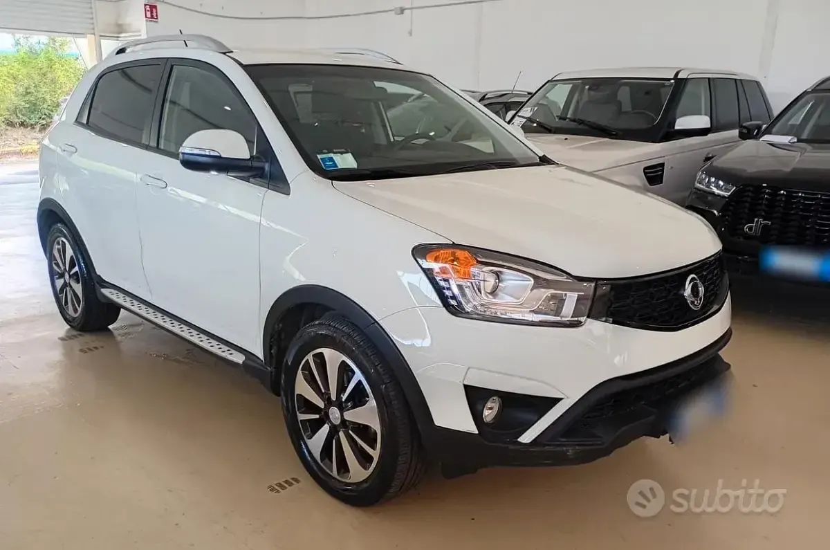 Usata SsangYong Korando 150 CV (110 kW) 2015 Bianco SUV