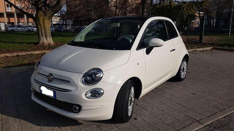 Usata Fiat 500 Lounge 69 CV (50 kW) 2018 Bianco Utilitaria