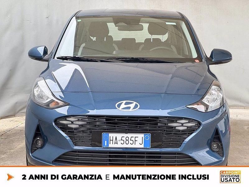 Usata Hyundai i10 63 CV (46 kW) 2025 Blu Utilitaria
