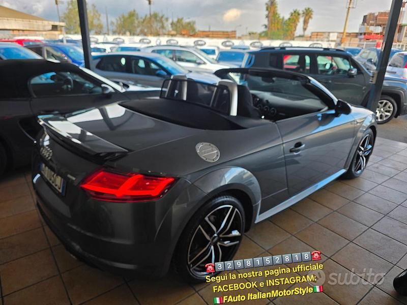 Usata Audi TT Roadster Design 184 CV (135 kW) 2017 Grigio Cabrio