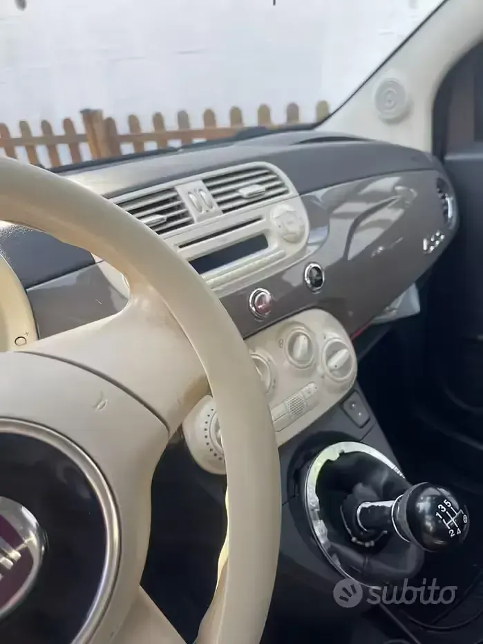 Usata Fiat 500 Pop 69 CV (50 kW) 2008 Marrone Berlina