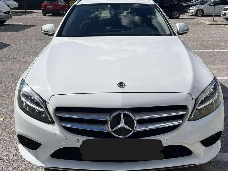 Bianco Usata 2020 Mercedes C220 Premium Station wagon | 19.750 € (Super prezzo) - Immagine 1/4