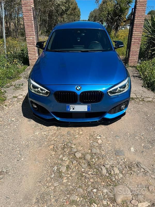 Usata BMW 116 M Sport 2015 Blu Utilitaria