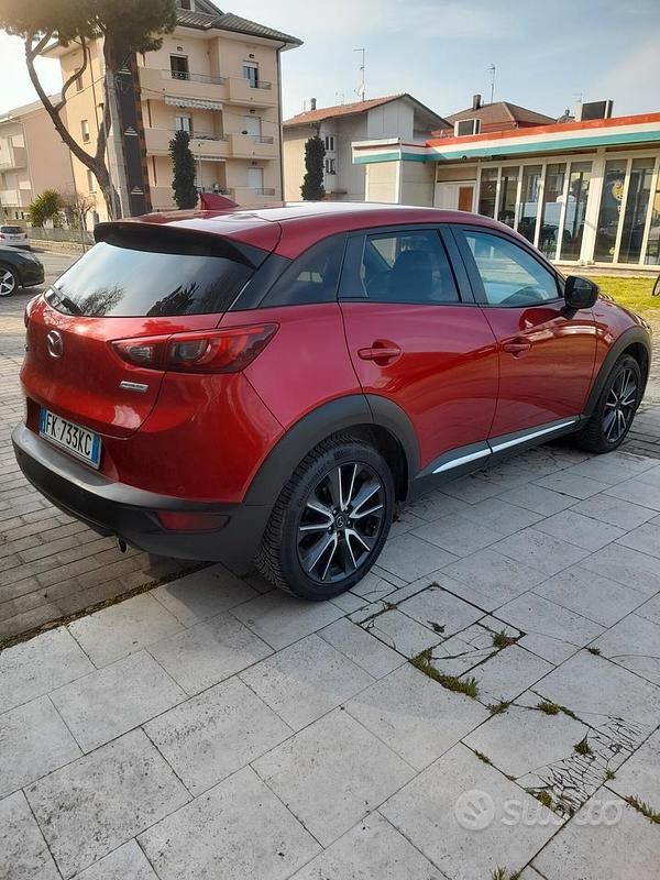 Usata Mazda CX-3 Exceed 105 CV (77 kW) 2017 Rosso SUV