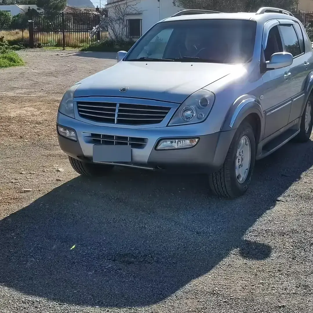 Usata SsangYong Rexton 165 CV (121 kW) 2005 Grigio SUV