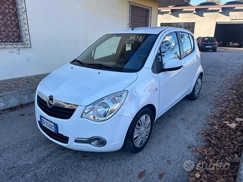 Bianco Usata 2008 Opel Agila Enjoy Due volumi | 2900 € (Buon prezzo) - Immagine 1/4
