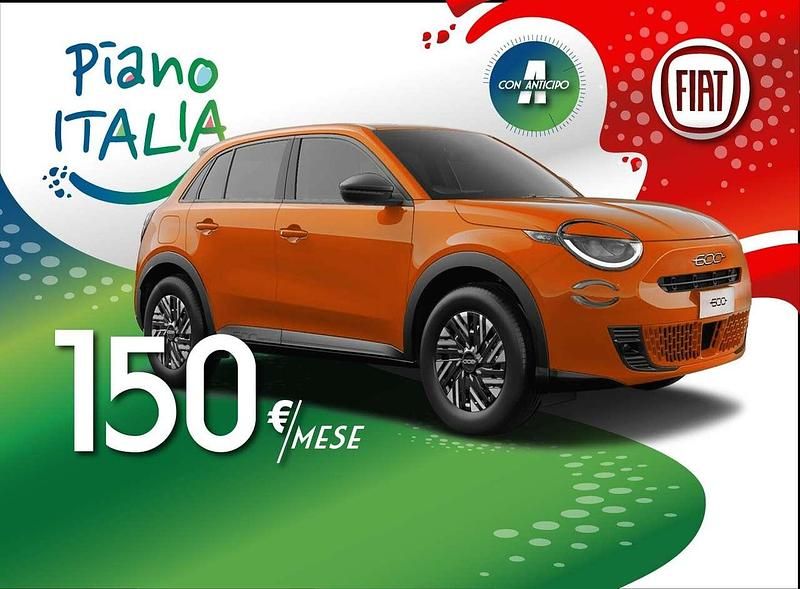 Rosso Nuova 2025 Fiat 600 La Prima Due volumi | 19.350 € - Immagine 1/4