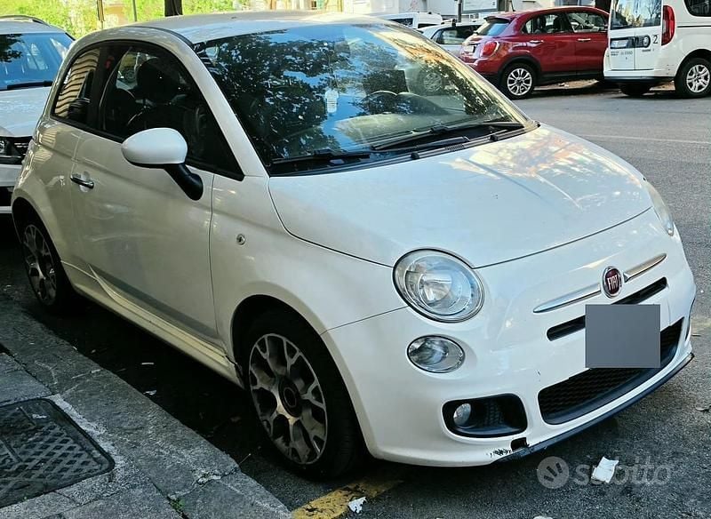 Usata Fiat 500 Sport 95 CV (69 kW) 2015 Bianco Berlina