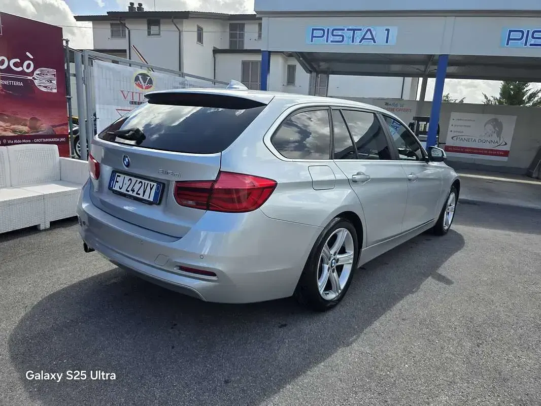 Usata BMW 316 Advantage 116 CV (85 kW) 2017 Argento Station wagon
