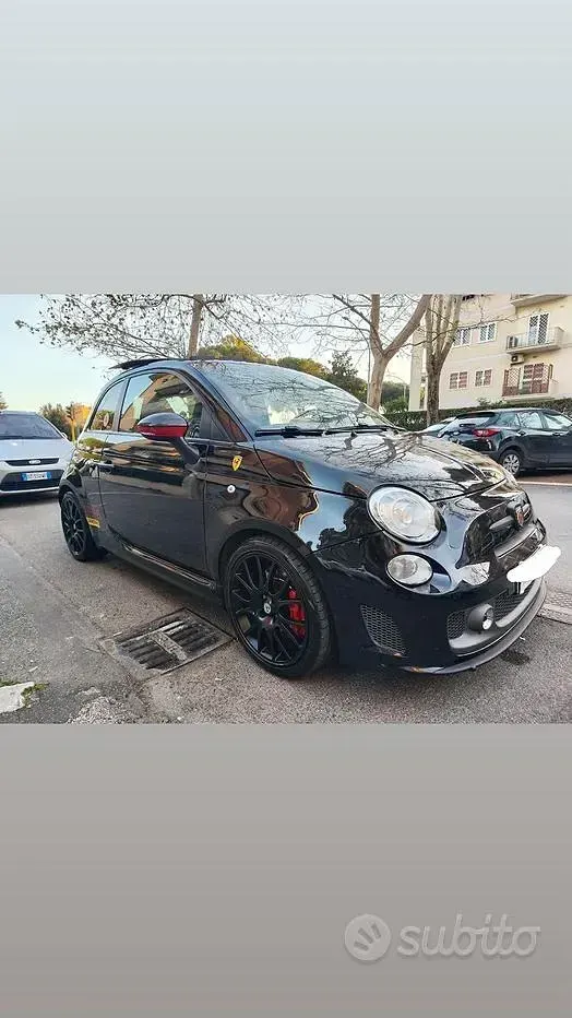 Usata Abarth 595 Competizione 180 CV (132 kW) 2015 Nero Berlina