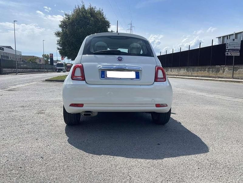 Usata Fiat 500 Lounge 69 CV (50 kW) 2019 Bianco Utilitaria