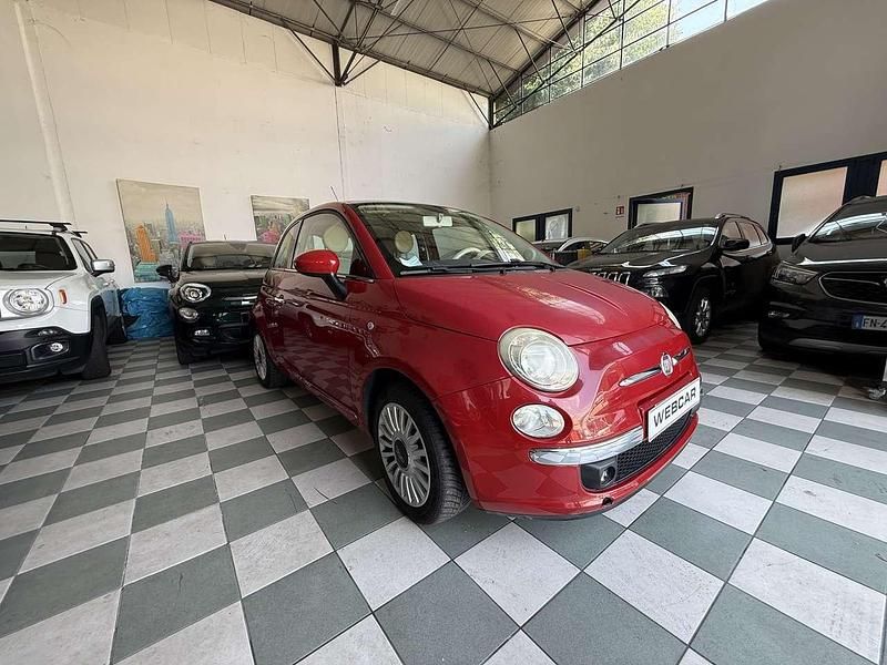 Usata Fiat 500 Lounge 69 CV (50 kW) 2008 Rosso Utilitaria