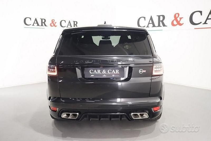 Usata Land Rover Range Rover Sport SVR 575 CV (422 kW) 2020 Nero SUV