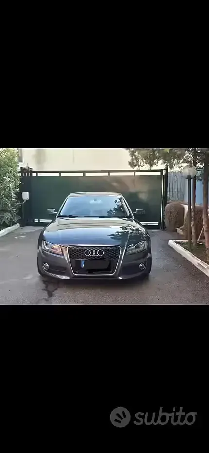 Usata Audi A5 190 CV (139 kW) 2010 Grigio Coupé