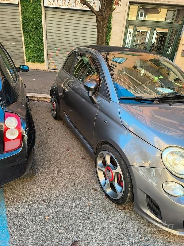 Usata Abarth 500C 2011 Grigio Cabrio