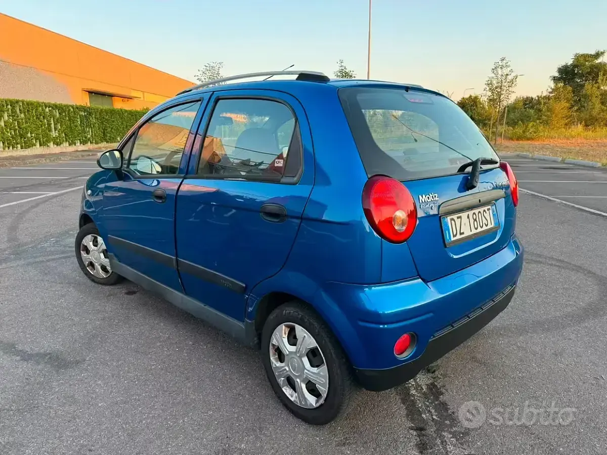 Usata Chevrolet Matiz SE 52 CV (38 kW) 2009 Blu Utilitaria