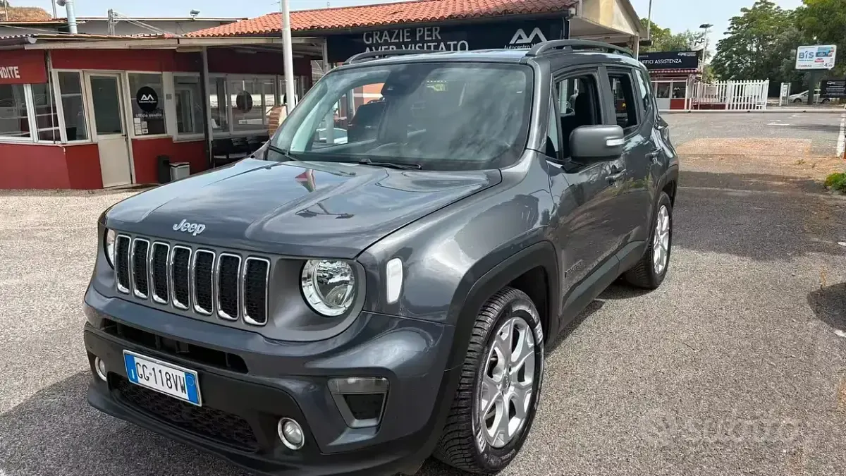 Usata Jeep Renegade Limited 130 CV (95 kW) 2021 Grigio SUV
