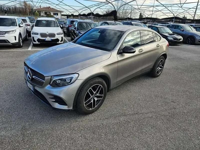 Usata Mercedes GLC250 Premium 204 CV (150 kW) 2018 Argento Coupé