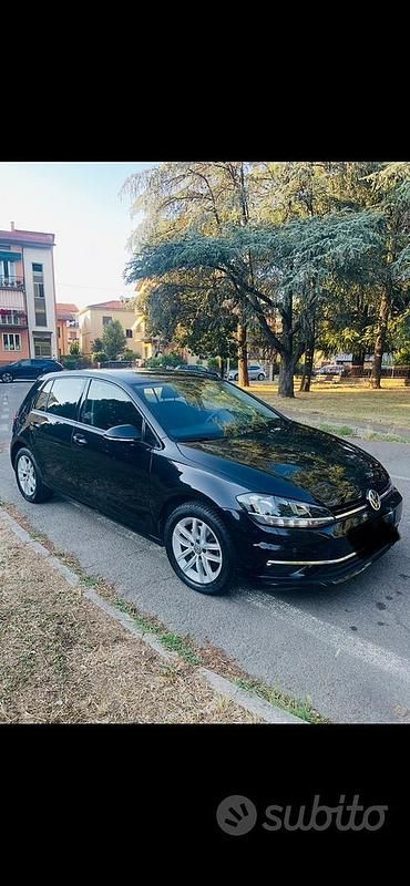 Usata VW Golf VII Business 110 CV (80 kW) 2018 Nero Berlina