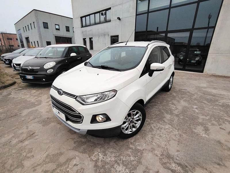 Usata Ford Ecosport Titanium S 125 CV (91 kW) 2016 Bianco SUV
