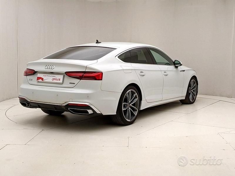 Usata Audi A5 204 CV (150 kW) 2022 Bianco Coupé