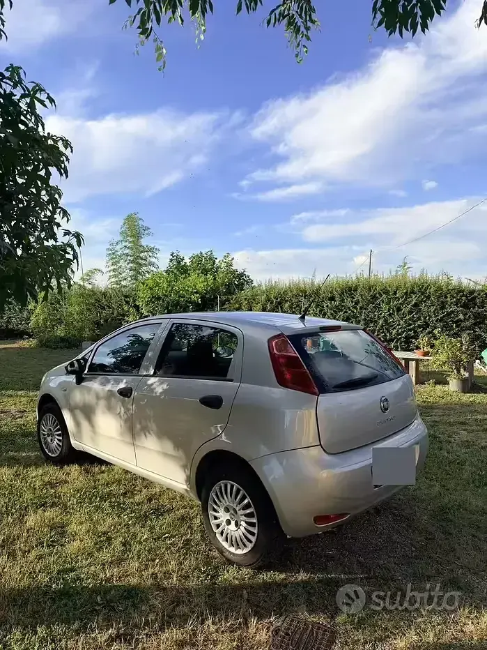 Usata Fiat Punto 77 CV (56 kW) 2015 Grigio Utilitaria