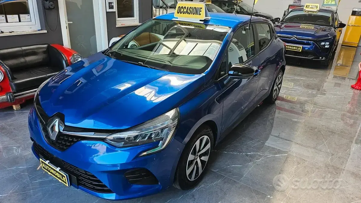 Usado Renault Clio V Equilibre 91 CV (66 kW) 2022 Azul Berlina