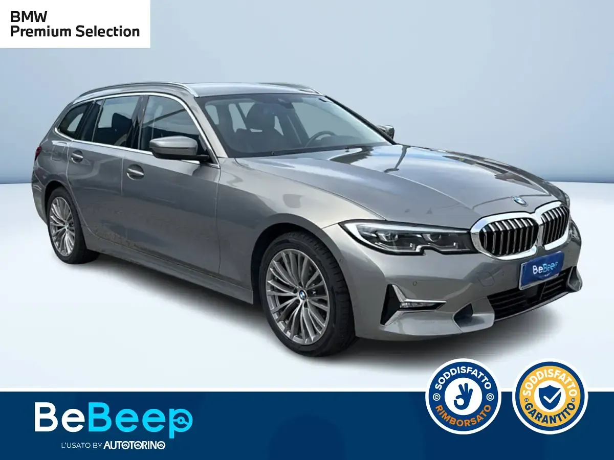 Usata BMW 320 Luxury Line 190 CV (139 kW) 2021 Grigio metallizzato Station wagon
