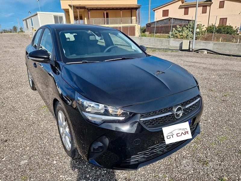 Usata Opel Corsa Edition 101 CV (74 kW) 2021 Nero Utilitaria