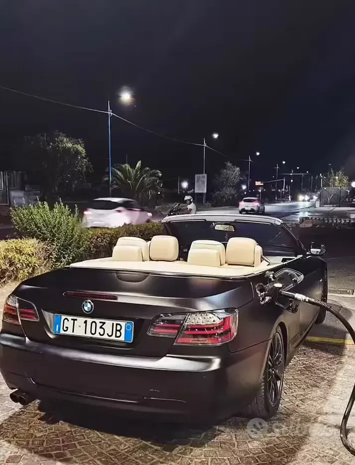 Usata BMW 330 Cabriolet M Sport 231 CV (169 kW) 2008 Nero Cabrio