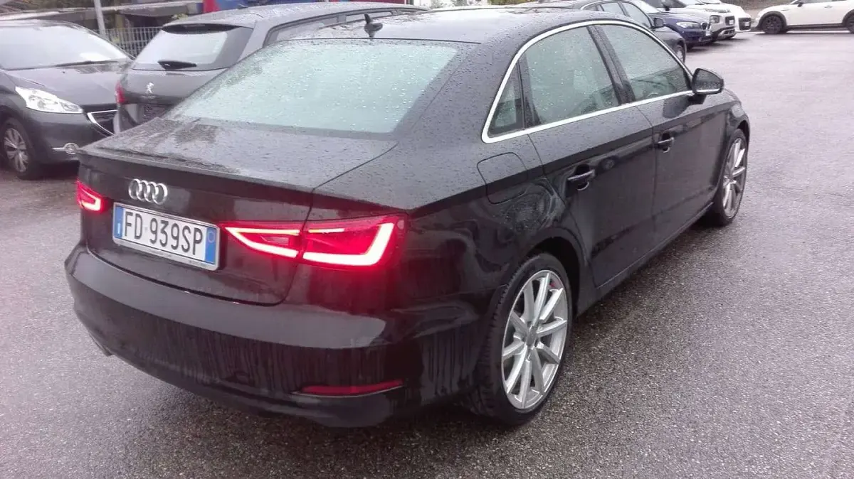 Usata Audi A3 150 CV (110 kW) 2016 Nero Berlina