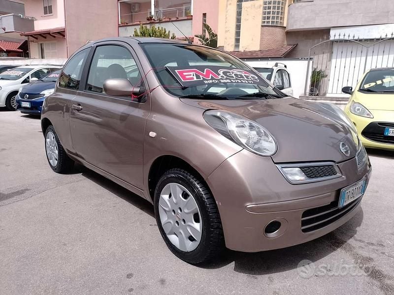 Usata Nissan Micra 80 CV (58 kW) 2008 Grigio Berlina