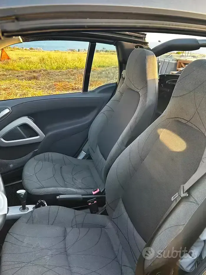 Usata Smart ForTwo Cabrio 71 CV (52 kW) 2014 Nero Cabrio