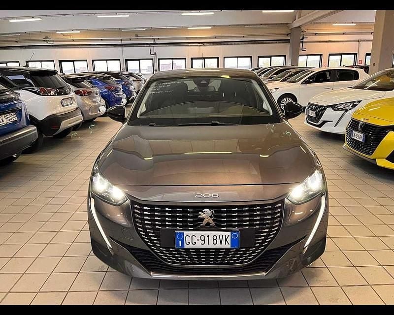 Usata Peugeot 208 Allure 102 CV (75 kW) 2022 Grigio Utilitaria
