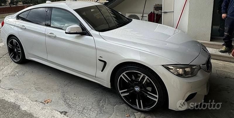 Usata BMW 420 Sport Line 190 CV (139 kW) 2015 Bianco Coupé