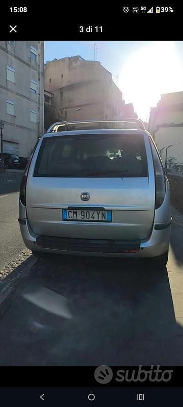 Usata Fiat Ulysse 109 CV (80 kW) 2004 Grigio Monovolume