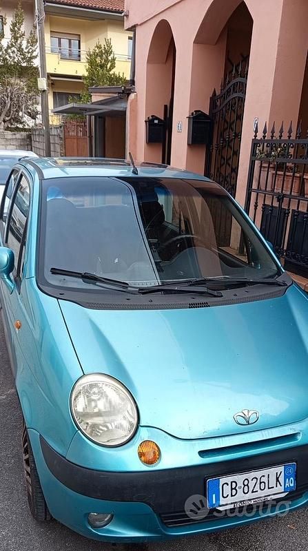 Usata Chevrolet Matiz 2004 Blu Utilitaria