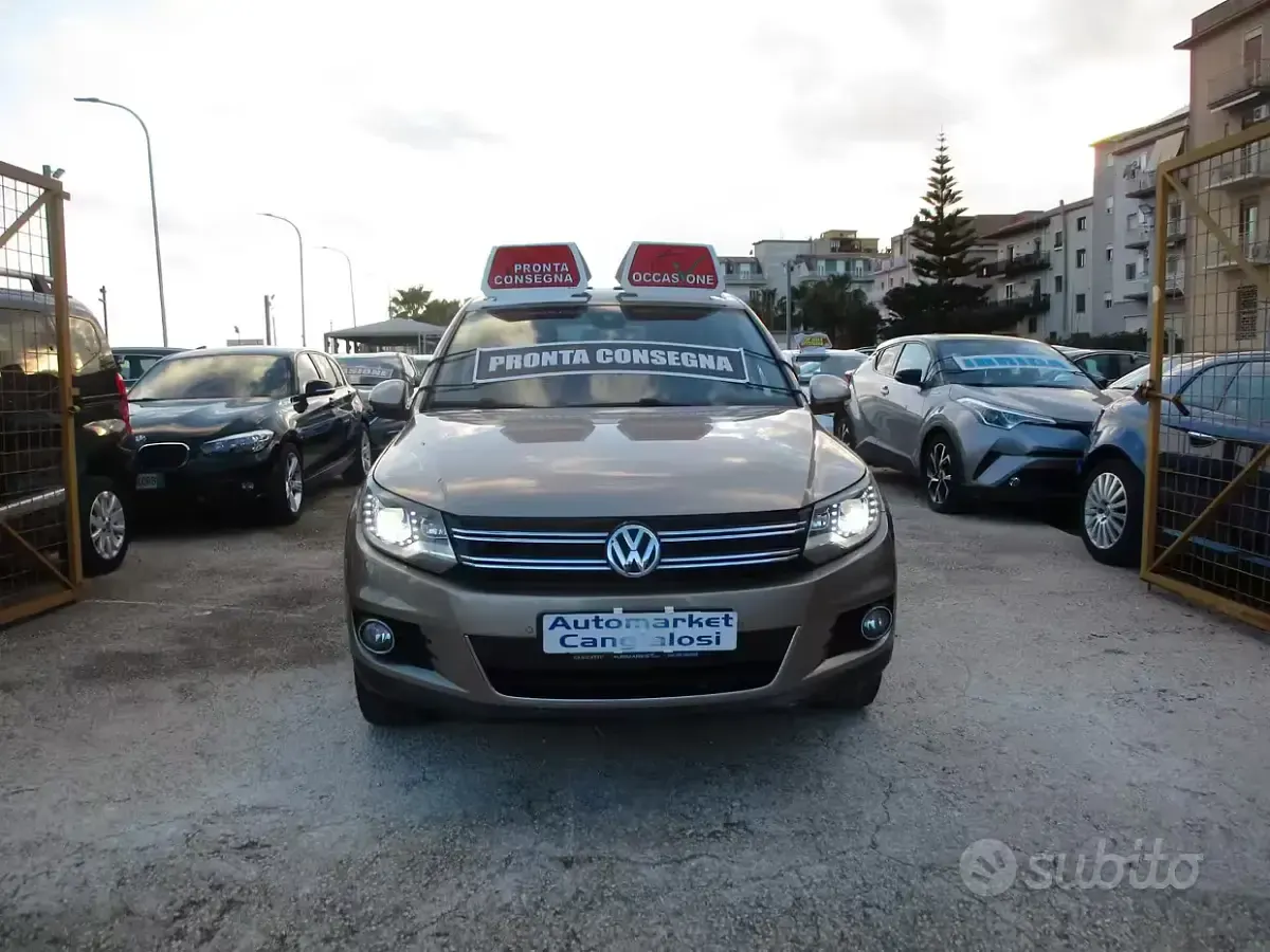 Usata VW Tiguan 140 CV (102 kW) 2013 Grigio SUV