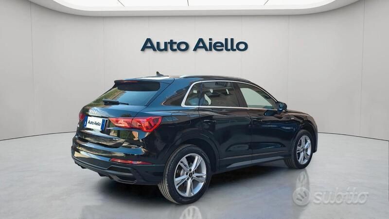Usata Audi Q3 S-Line 150 CV (110 kW) 2021 Nero SUV
