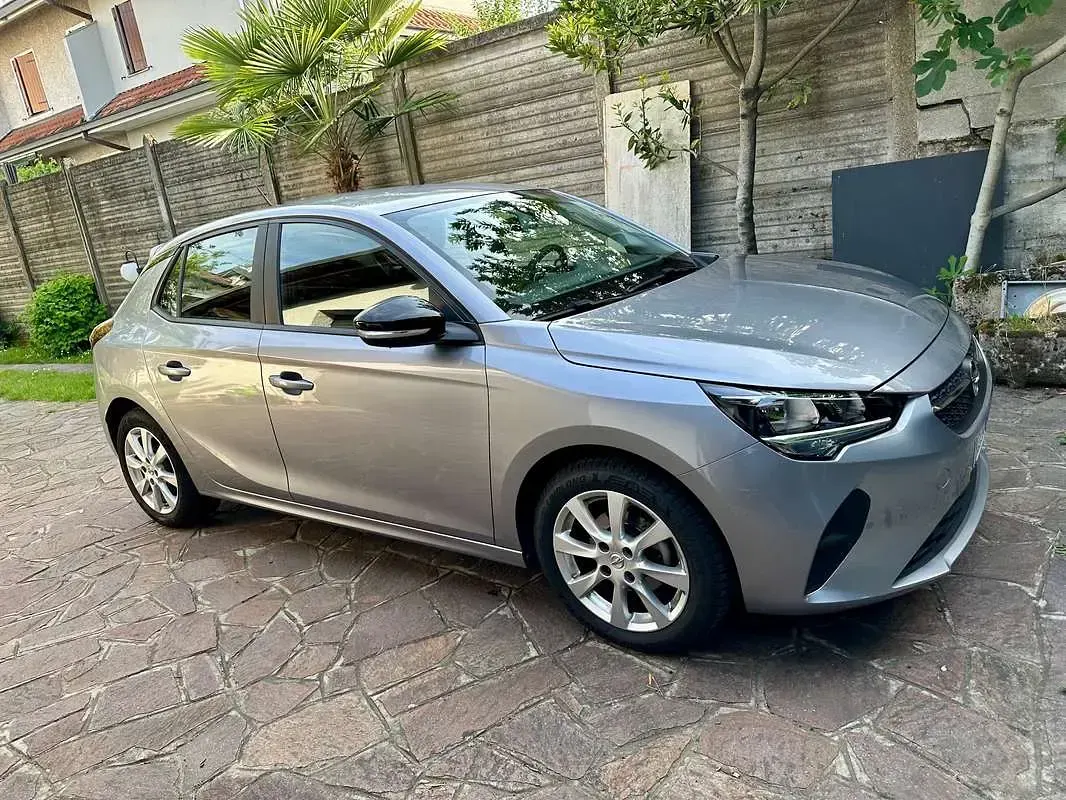 Brugt Opel Corsa Edition 75 HK (55 kW) 2021 Sølv Hatchback