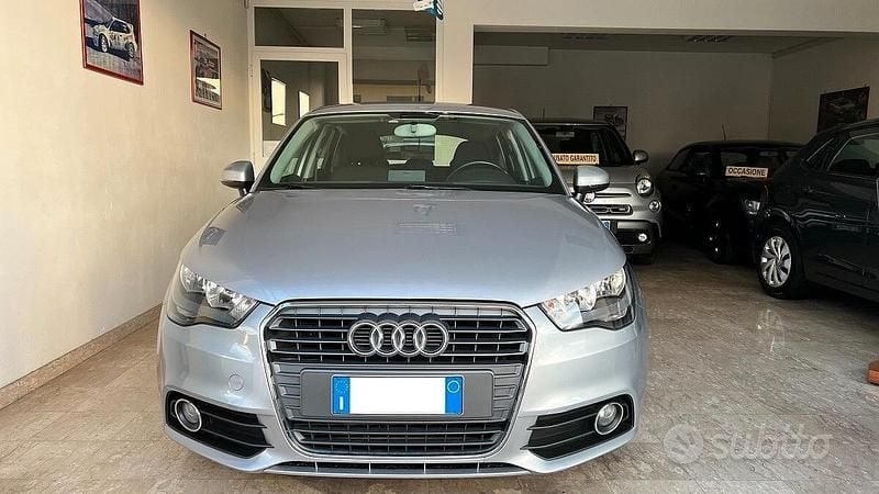 Usata Audi A1 Ambition 90 CV (66 kW) 2014 Grigio Utilitaria