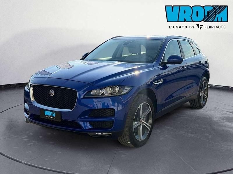 Usata Jaguar F-Pace Prestige 180 CV (132 kW) 2018 Blu SUV