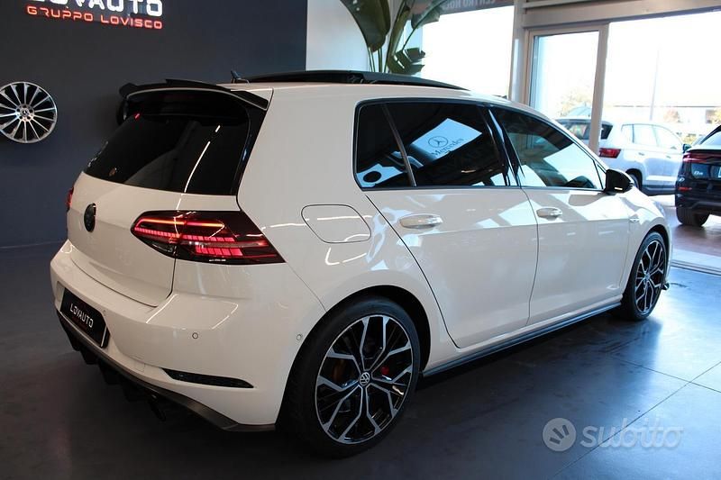 Usata VW Golf GTI 245 CV (180 kW) 2019 Bianco Berlina