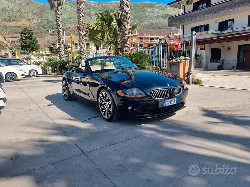 Usata BMW Z4 Sport Line 192 CV (141 kW) 2005 Nero Cabrio