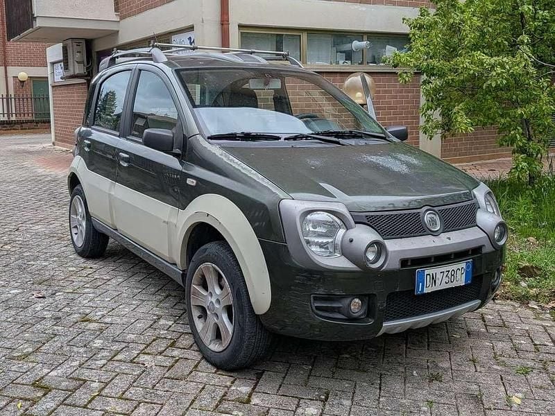 Usata Fiat Panda 4x4 Cross 69 CV (50 kW) 2008 Verde Utilitaria