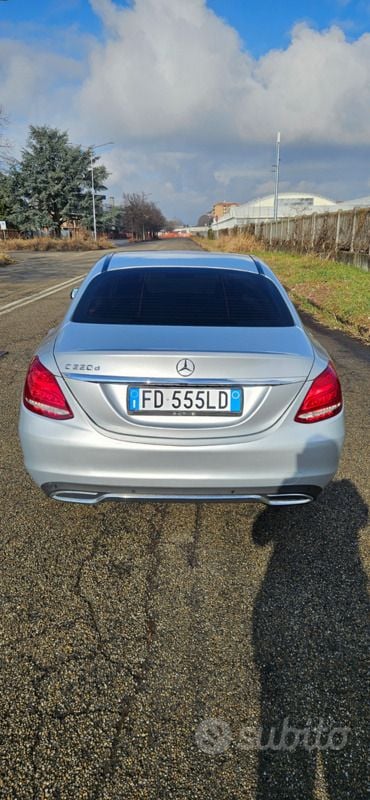 Usata Mercedes C220 Premium 125 CV (91 kW) 2016 Grigio Berlina