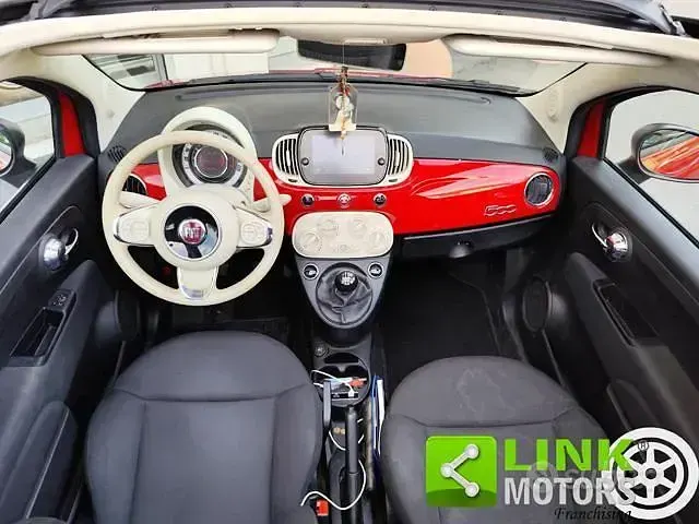 Usata Fiat 500C Red 69 CV (50 kW) 2023 Rosso Cabrio