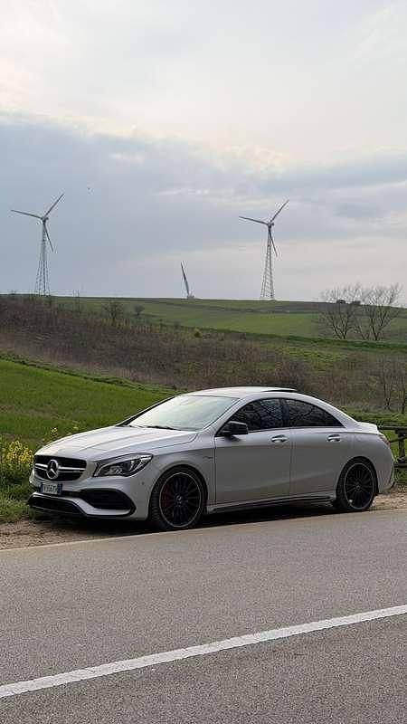 Usata Mercedes CLA45 AMG AMG 381 CV (280 kW) 2018 Grigio Berlina